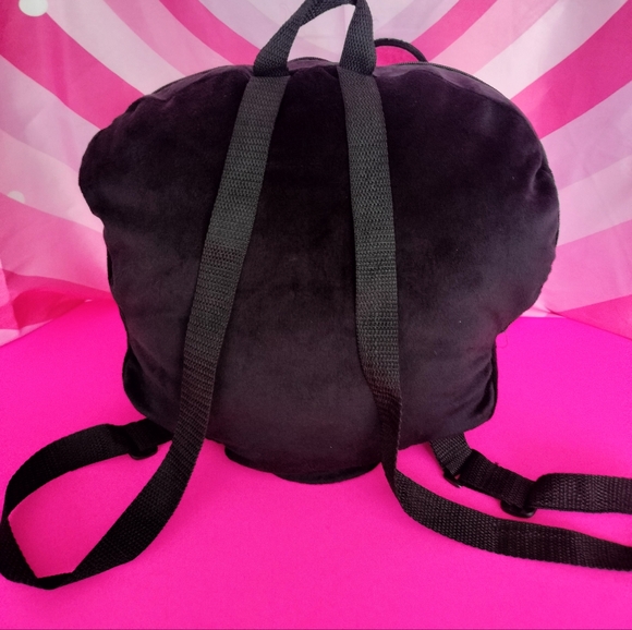 Plush Kawaii Skull Backpack - Picture 3 of 6